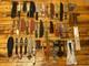 22pc Fixed Blade Hunting Knife Lot Marttiini Western USA Morakniv Hatchet Sheath