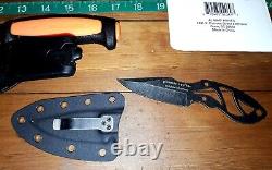 5 Fixed Blade Knives & Sheaths Lot-Condor-Mora-Dog Paw-Al Mar-Outdoor Elements