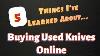 5 Things I Ve Learned About Buying Used Knives Online