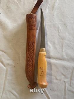 7 vintage fixed blade hunting knives