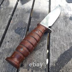 88g Okapi Hunting Knife Made in Germany With Original Leather Sheath 1960's Old