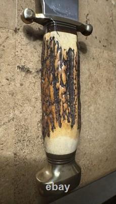 AG Russel Springdale AR, Solingen LARGE Bowie 1970s. 10 Inch Blade