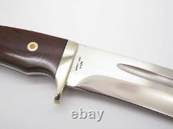 AG Russell 2002 Seki Japan AUS-8 Micarta Fixed Machete Bowie Camp Hunting Knife