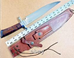 ANDRE RONALD South Africa Custom Made 15 Harpoon BOWIE KNIFE Fixed Blade KNIVES