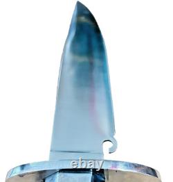 ANDRE RONALD South Africa Custom Made 15 Harpoon BOWIE KNIFE Fixed Blade KNIVES