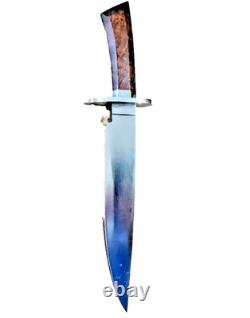 ANDRE RONALD South Africa Custom Made 15 Harpoon BOWIE KNIFE Fixed Blade KNIVES