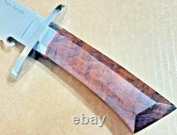 ANDRE RONALD South Africa Custom Made 15 Harpoon BOWIE KNIFE Fixed Blade KNIVES