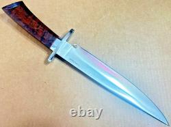 ANDRE RONALD South Africa Custom Made 15 Harpoon BOWIE KNIFE Fixed Blade KNIVES