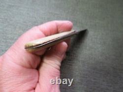 ANTIQUE VINTAGE SHEFFIELD BONE HANDLE SMALL SKINNING KNIFE see other knives