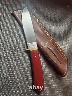 Abel CUSTOM Hand Made High Quality Fixed Blade Knife And Leather Sheath