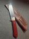 Abel CUSTOM Hand Made High Quality Fixed Blade Knife And Leather Sheath