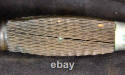 Abercrombir & Fitch Thistel Top Antique Hunting Knife with Sheath JM76