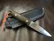 Adventure Sworn Classic (R-Series) Fixed Blade Bushcraft Knife with Leather Sheath