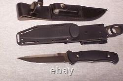 Al Mar S30v Sawback Knife With 2 Sheaths Made In The USA Used Excellent Conditon