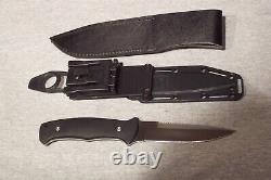 Al Mar S30v Sawback Knife With 2 Sheaths Made In The USA Used Excellent Conditon