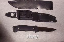 Al Mar S30v Sawback Knife With 2 Sheaths Made In The USA Used Excellent Conditon