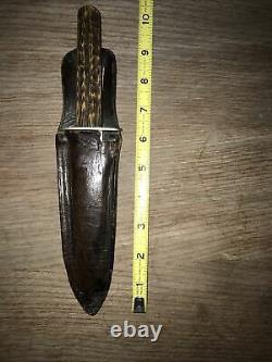 Alfred Williams Ebro fixed blade hunting fighting knife Sheffield England