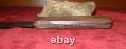 Antique 1800s HUDSON BAY Bowie Knife-Gutta Percha Handle-Rare Fur Trade Knife