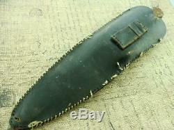 Antique Blacksmith Forged Fighting Trade Beavertail Dagger Knife Hunting Knives