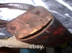 Antique Buffalo Hunter Knife Sheath-5 Vintage Butcher Knives-Re-enactments