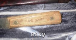 Antique Buffalo Hunter Knife Sheath-5 Vintage Butcher Knives-Re-enactments