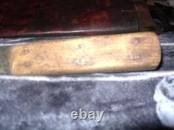 Antique Buffalo Hunter Knife Sheath-5 Vintage Butcher Knives-Re-enactments