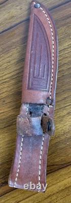 Antique CASE -1930- Blade Hunting Knife -Horn Handle