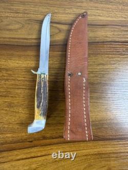 Antique CASE -1930- Blade Hunting Knife -Horn Handle