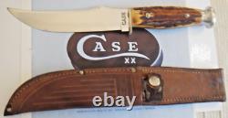 Antique CASE XX 1940-1964 Serif Stamp Stag Hunting Knife #523-6 Light Use