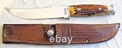 Antique CASE XX 1940-1964 Serif Stamp Stag Hunting Knife #523-6 Light Use