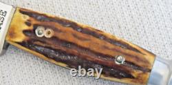 Antique CASE XX 1940-1964 Serif Stamp Stag Hunting Knife #523-6 Light Use