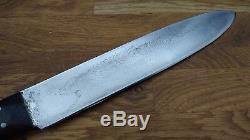 Antique Camp Butcher LAMSON Razor sharp Carbon steel bushcraft trade Knife USA