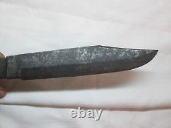 Antique England Hunting Bowie Knife Vintage Knives Old 15-3/8 Long 1/4 Thick