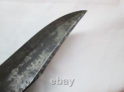 Antique England Hunting Bowie Knife Vintage Knives Old 15-3/8 Long 1/4 Thick