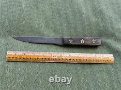 Antique Foster Brothers Gold Star Butcher Trader Hunting Knife