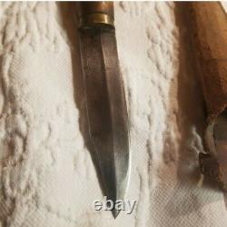 Antique Hunting Knife By ORR & Lockett Hardware and cutlery Co. With sheath