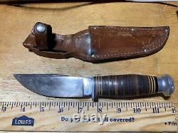 Antique Jean Case Cut co Littler Vally N. Y. Knife with sheet (lot#19913)