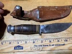 Antique Jean Case Cut co Littler Vally N. Y. Knife with sheet (lot#19913)