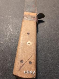 Antique Knife Russell Green River Works 5 Fixed Blade Hunting Trade Antique Knife Russell Green River Works 5 Fixed Blade Hunting Trade