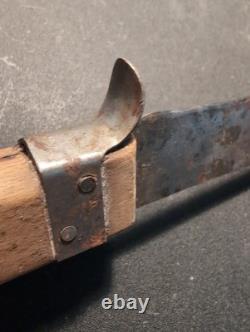 Antique Knife Russell Green River Works 5 Fixed Blade Hunting Trade