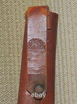 Antique Marbles M. S. A. Co. Ideal Hunting Fighting Knife, w. Original Tube Sheath