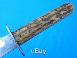 Antique Old British English Alfred Williams Sheffield Ebro Hunting Bowie Knife