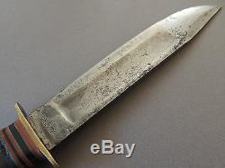 Antique RARE MARBLES Gladstone M. S. A. Co. MSA Hunting Fighting Knife