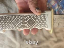 Anton Wingen Jr. Original Bowie Custom Handle Ivory