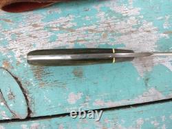 Anza 99 USA Fixed Blade Hunting Knife With Sheath 4 File Blade