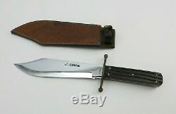 Authentic Kabar Bowie Knife 13 Fixed Blade Ka-Bar J. Bowie Vintage Hunting