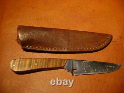 Awesome R. Needham Custom Hunting Knife! Very Rare