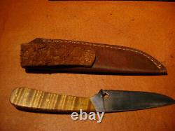 Awesome R. Needham Custom Hunting Knife! Very Rare