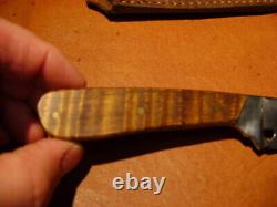 Awesome R. Needham Custom Hunting Knife! Very Rare