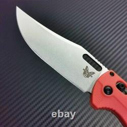 Axis Lock Manual Benchmade Orange Grivory Popular Hunting Knife